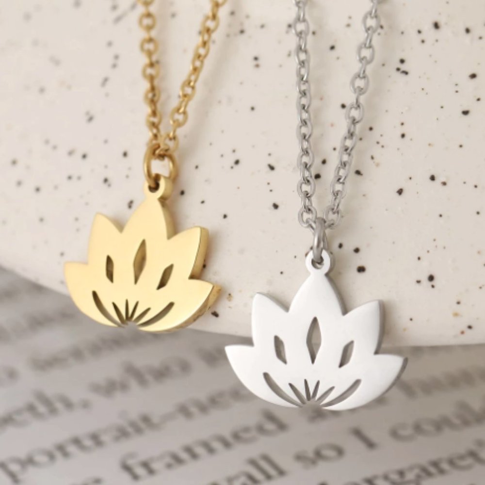 Lotus Flower Necklace